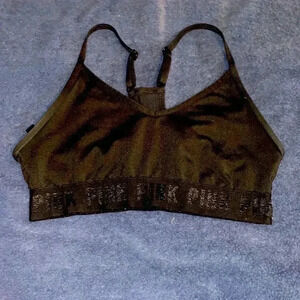 Pink Sports Bra